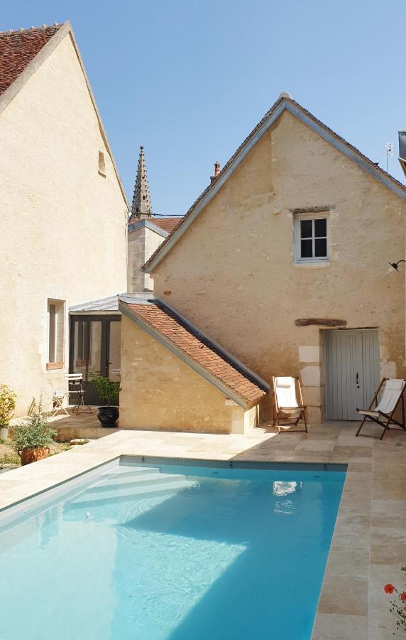 La Croix Au Maitre Hotel Coulanges-la-Vineuse Luaran gambar