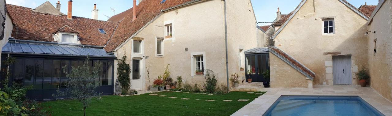 La Croix Au Maitre Hotel Coulanges-la-Vineuse Luaran gambar